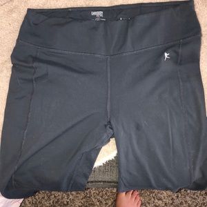 Gray work out leggings